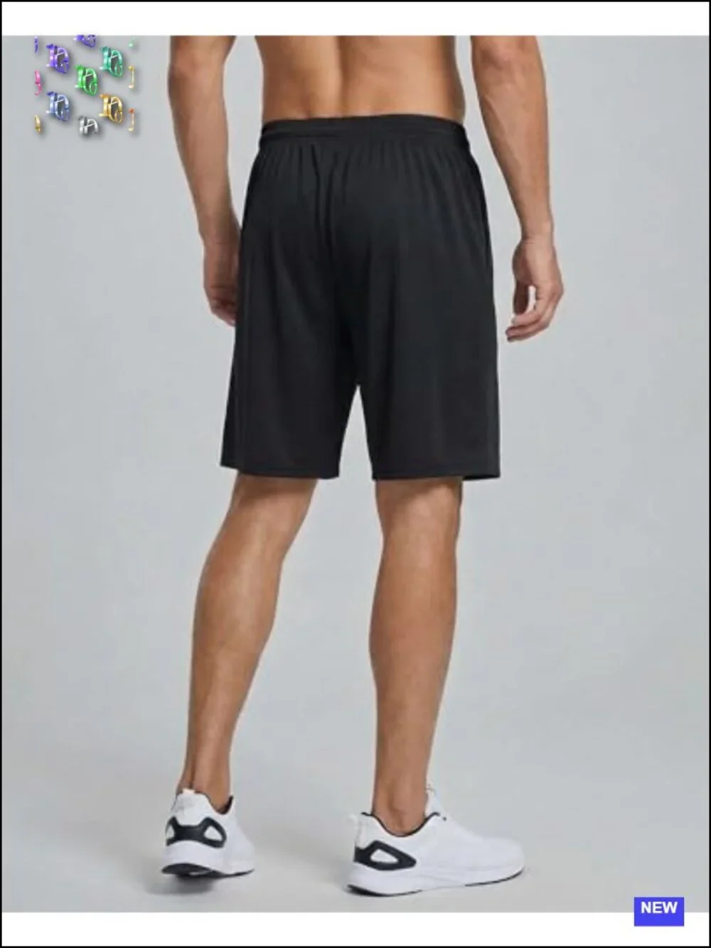 5 Pack Men's Quick Dry Athletic Shorts with Pockets 9